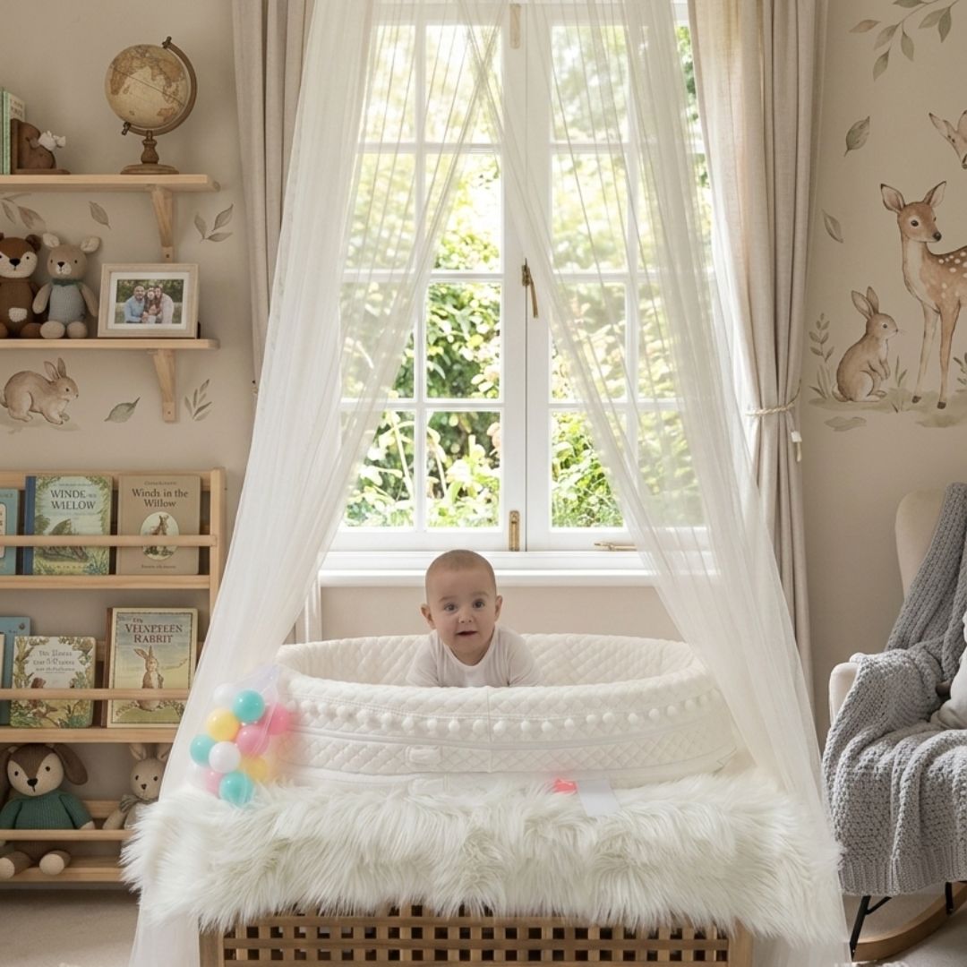 reducteur de lit pour bebe blanc espace chaleureux