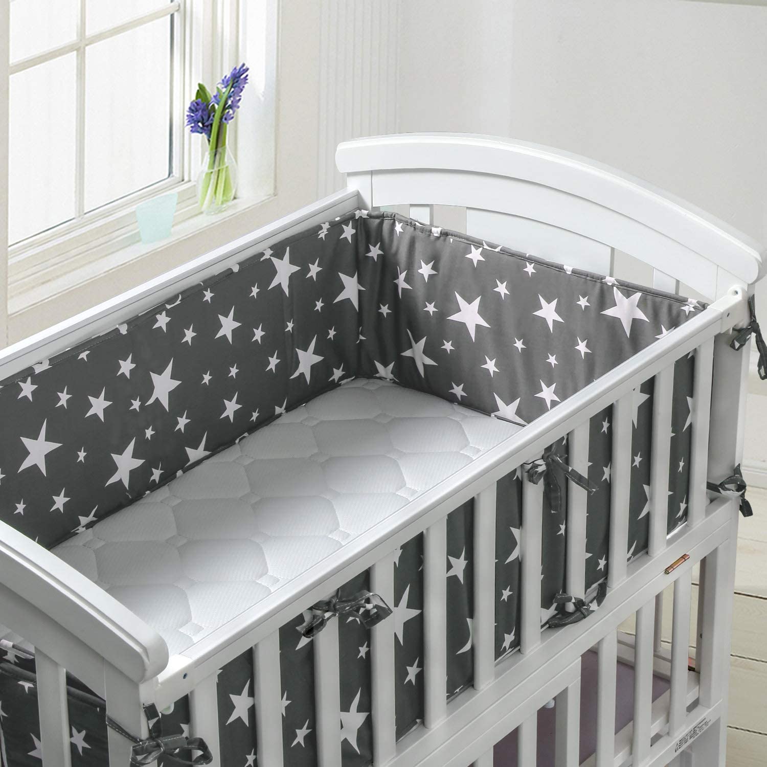 tour de lit bebe berceau securitaire