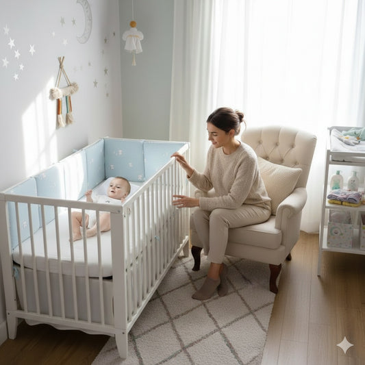 tour de lit bebe cocon adorable