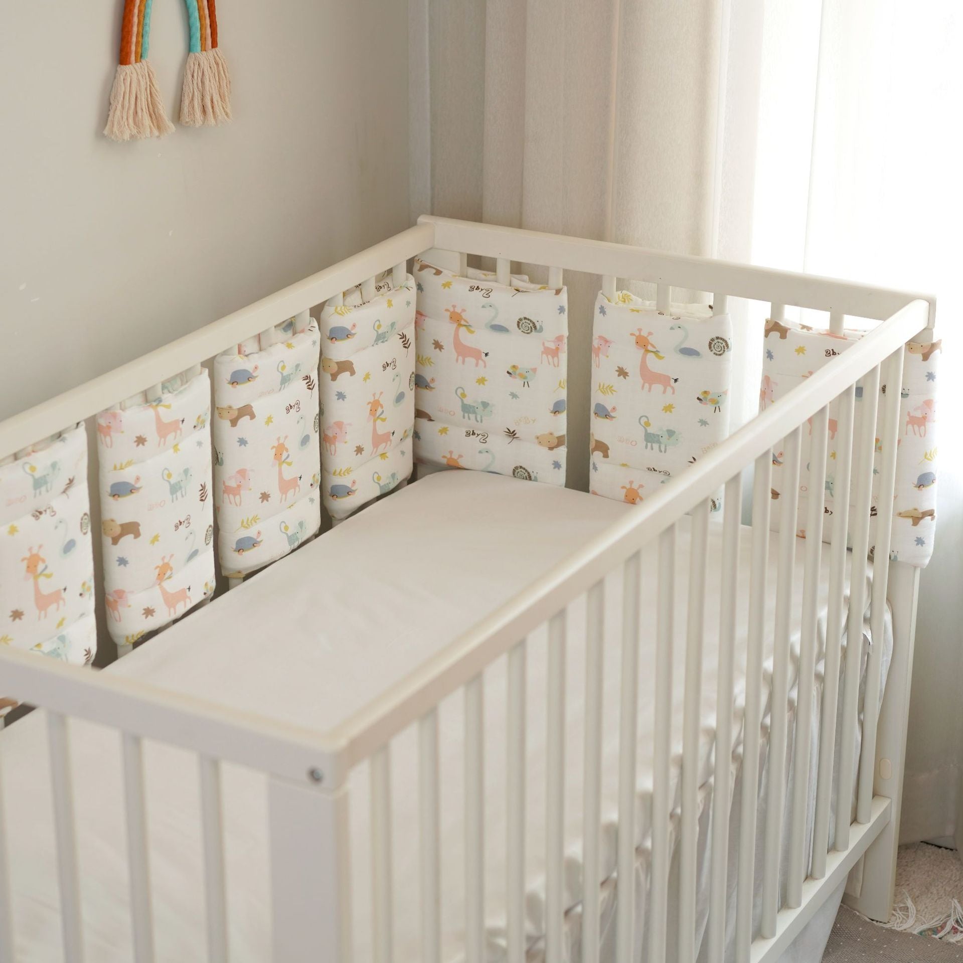 tour de lit bebe douceur paisible securitaire