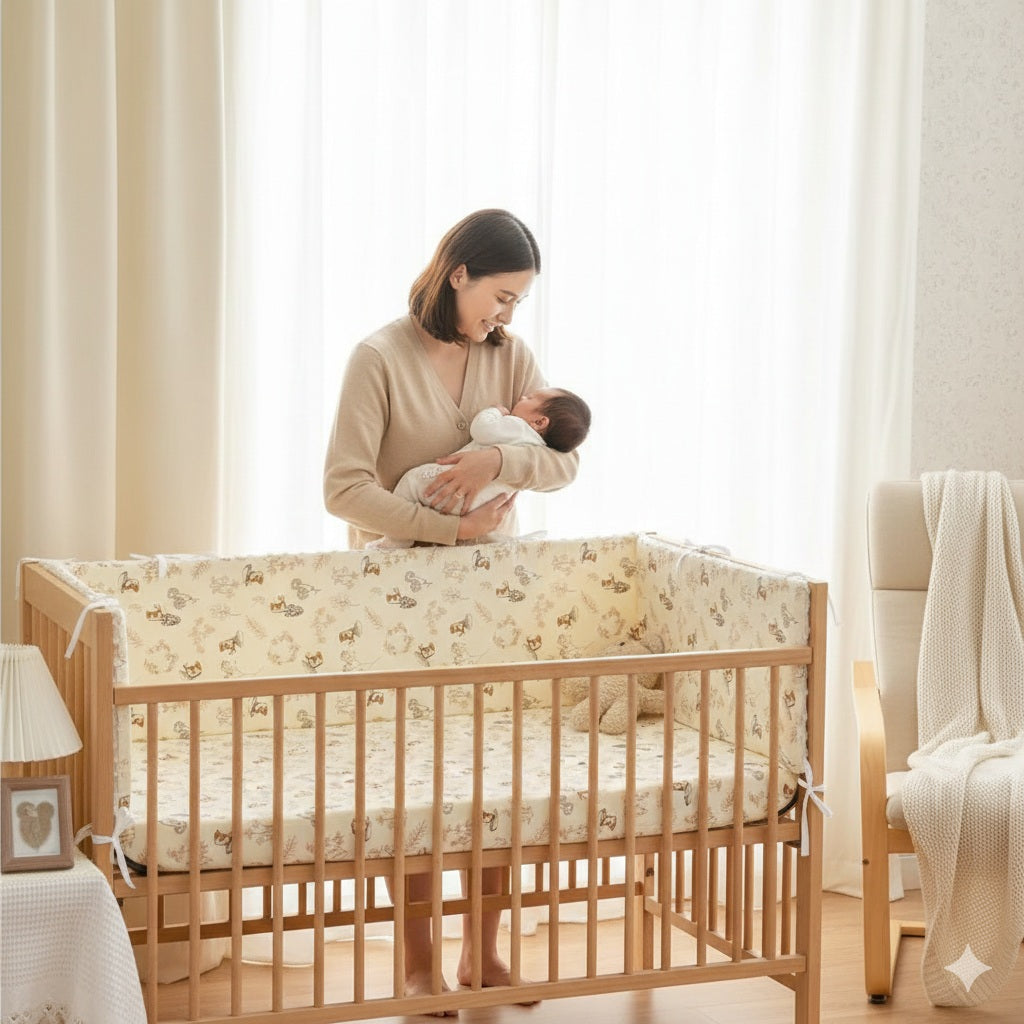 tour de lit bebe espace paisible