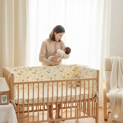 tour de lit bebe espace paisible