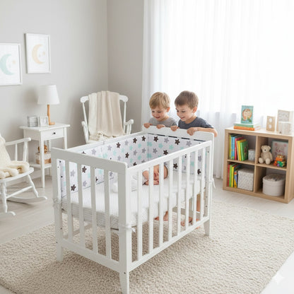 tour de lit bebe etoile protecteur douillet