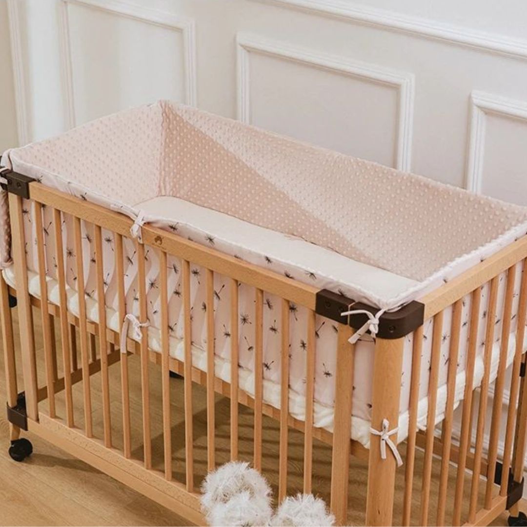 tour de lit bebe nid douillet securise