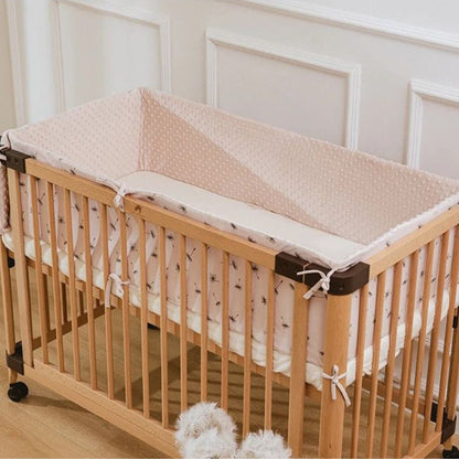 tour de lit bebe nid douillet securise