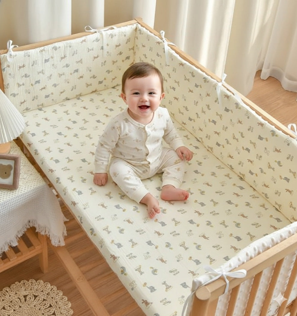 tour de lit bebe protection chaleureuse
