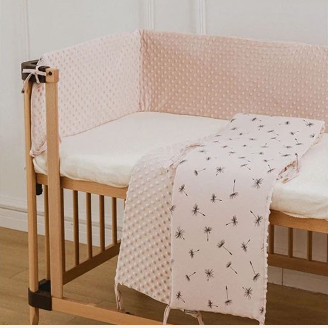 tour de lit bebe protection douce paisible