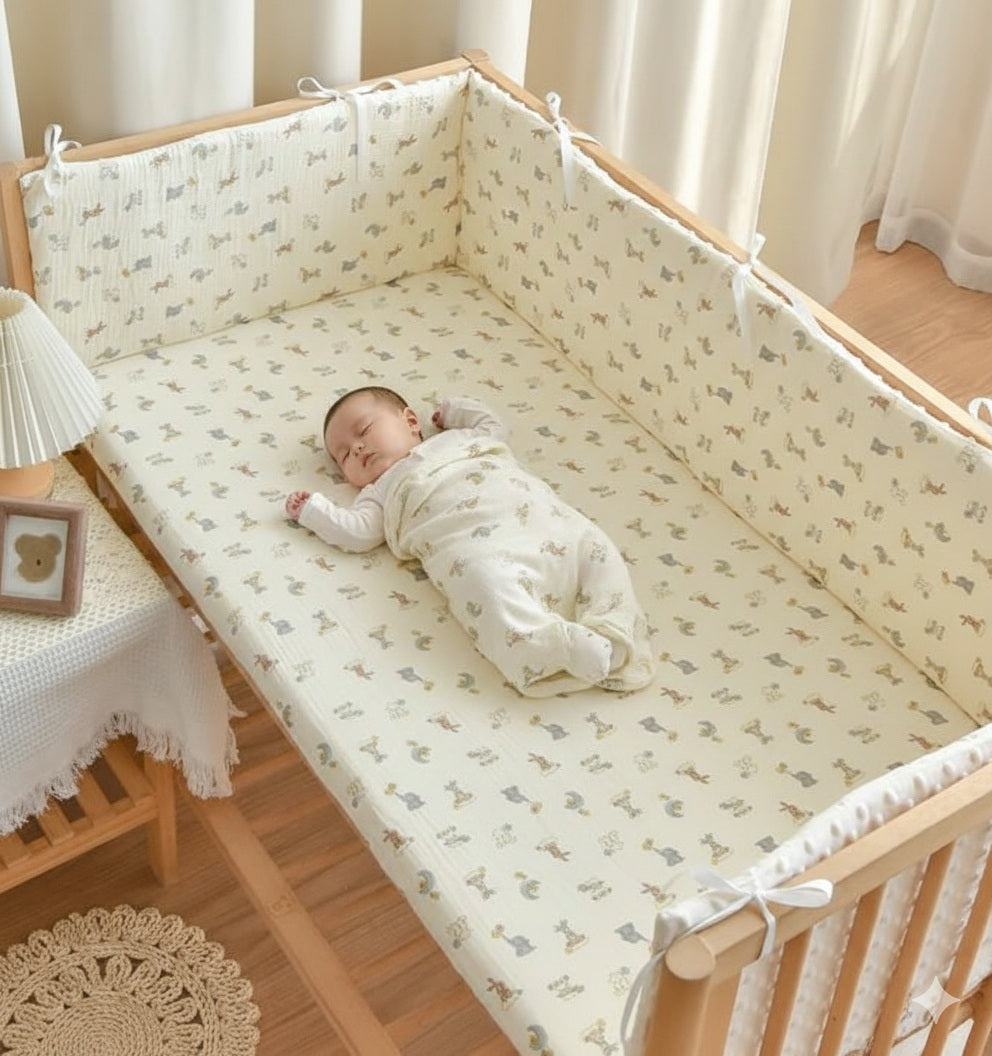 tour de lit bebe sommeil reconfortant