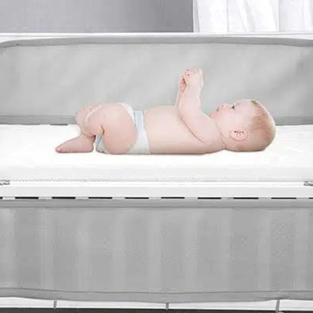 tour de lit respirant barriere protectrice sure