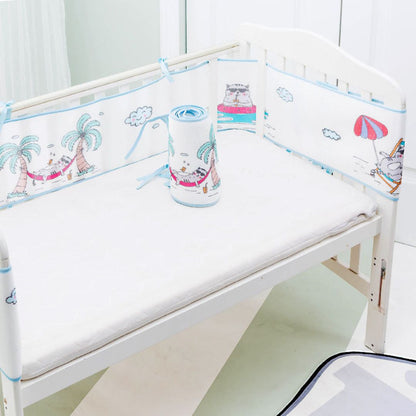 tour de lit respirant cocon protecteur sur
