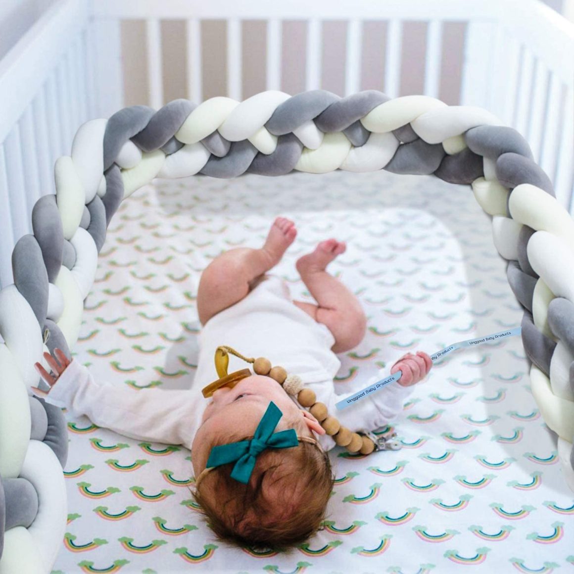 tour de lit tresse bebe confortable serenite