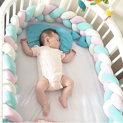 tresse de lit bebe pare choc securisant
