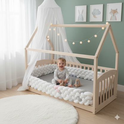 tresse de lit cabane protection efficace douce
