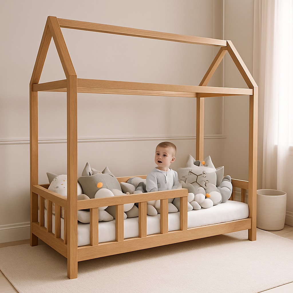 tresse de lit cabane securite rassurante