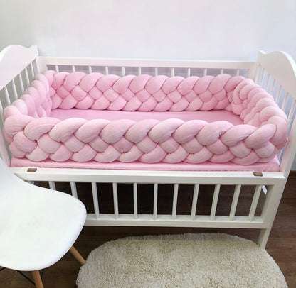 tresse de lit rose
