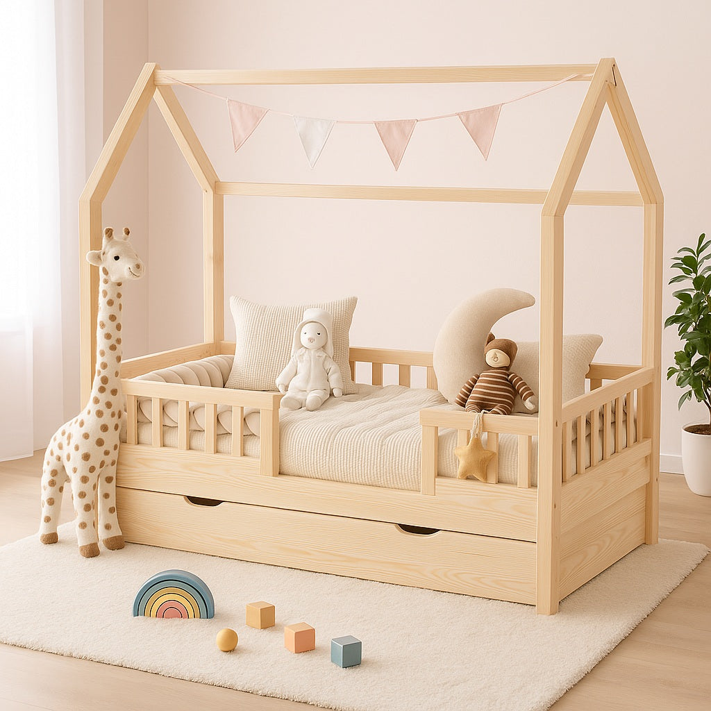 tresse de lit cabane confort douillet securise