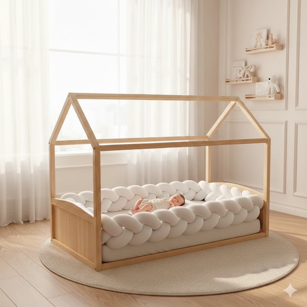 Tresse tour de lit cabane | Confortdouillet