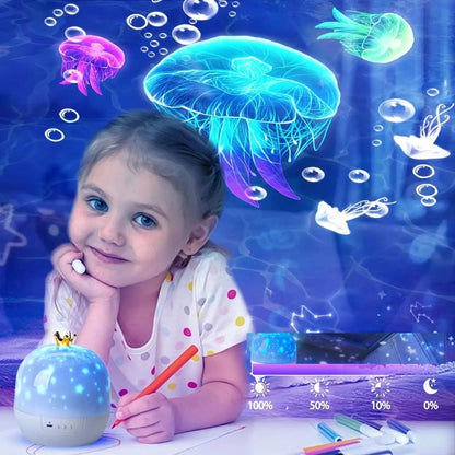 veilleuse bebe projection plafond ambiance chaleureuse