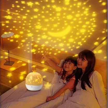 veilleuse bebe projection plafond ambiance lumineuse