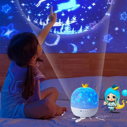 veilleuse bebe projection plafond compagnon lumineux