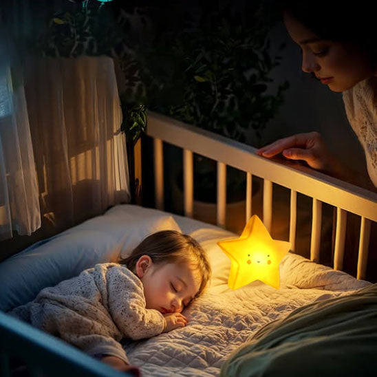 veilleuse bebe sommeil serein paisible