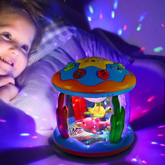 veilleuse musicale bebe douces projections lumineuses